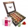 Love Treasure Chocolates with Rose and Love Card
