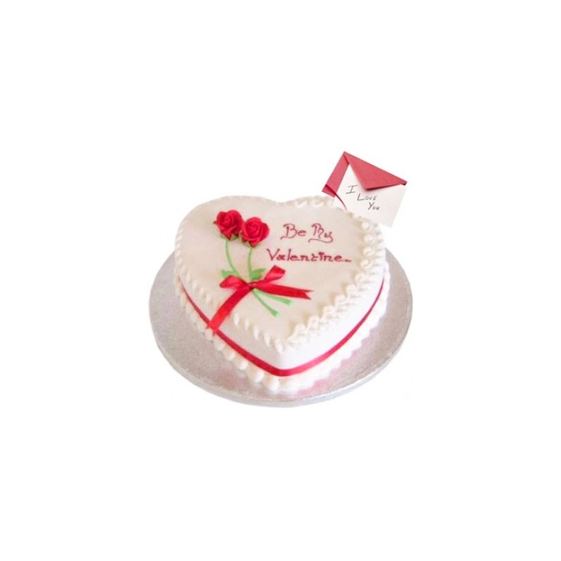 Valentine Vanilla  Cake