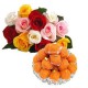 Roses n Laddu for Tamil New Year