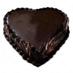 Heart Shaped Choco Truffle 1 kg (Berry N Blossom)