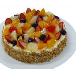 Fruit Gateau Cake - 1 kg (K.R.Bakery)