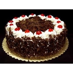 Black Forest Eggless Cake (British Bakery)