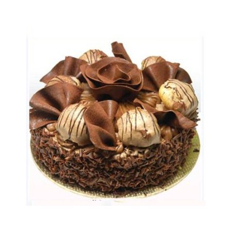 Chocolate truffle nest