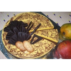 Mango Bavarian Cake 1 kg (Just Bakes)