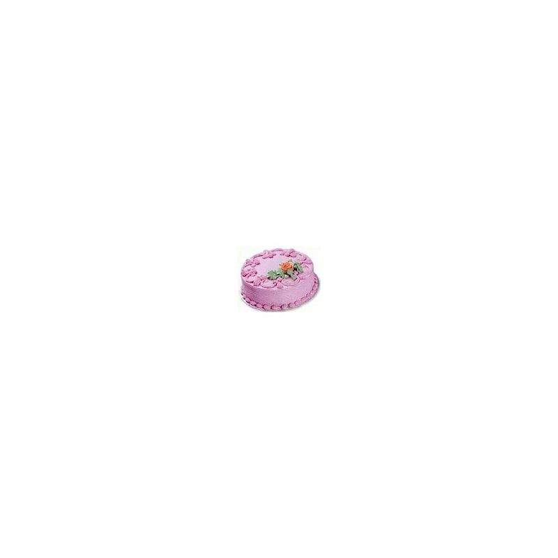 Strawberry Eggless Cake (The French Connection)