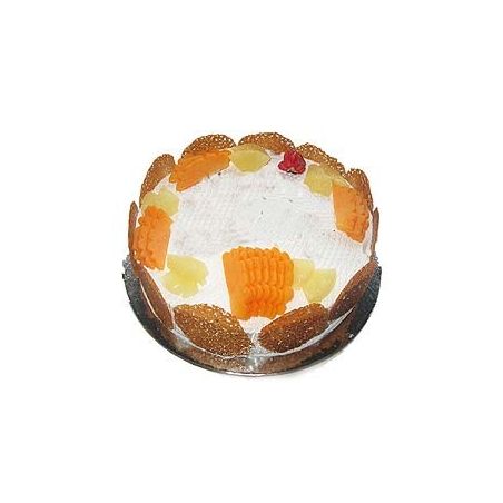 Pineapple Eggless Cake (Sweet Mahal)