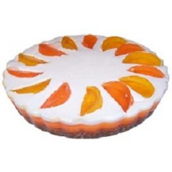 Orange Eggless Cake 1 kg (Berry N Blossom)