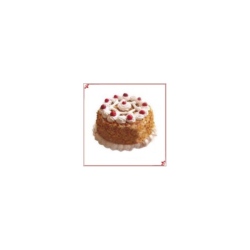 Butter Scotch Eggless Cake 1 kg (Berry N Blossom)