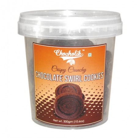 Chocolate Swirl Cookies 300gm - Chocholik Cookies
