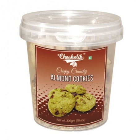 Almond Cookies 300gm - Chocholik Cookies