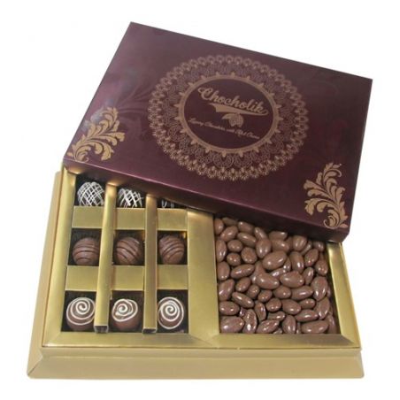 Milk Nutties Surprise with Tempting Truffles - Chocholik Belgium Gifts