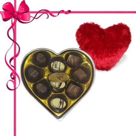 Belgium Chocolates  Heartfelt Chocolates with Lovely Box with Combo