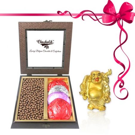 Rocking Gift with Milk Butterscotch with Combo  Chocholik Belgium Gifts