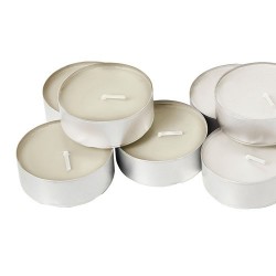 Eshoplift Smokeless T Light Candles For 4 Hours- Pack Of 10