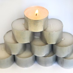 Eshoplift Smokeless T Light Candles For 12 Hours- Pack Of 6