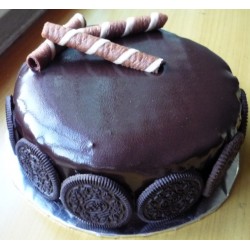 wafer Roll Chocolate Cake  (2 Pounds)