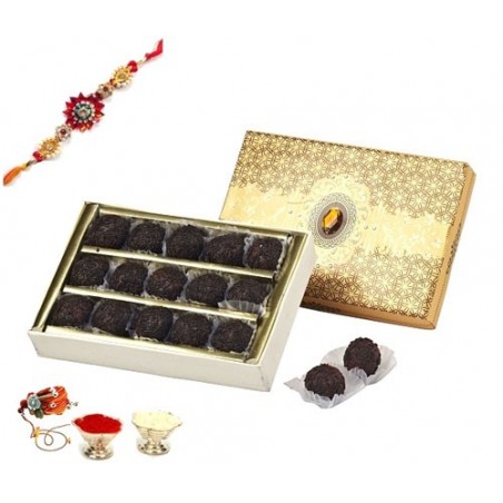Ghasitaram Rakhi Special Dryfruit Choco Ball Mithai Box