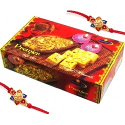 Ghasitaram Rakhi Special Premier Hamper-400gms