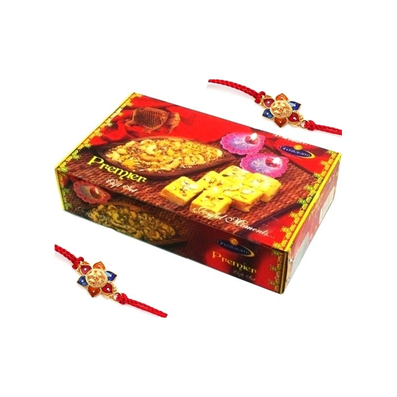 Ghasitaram Rakhi Special Premier Hamper-400gms