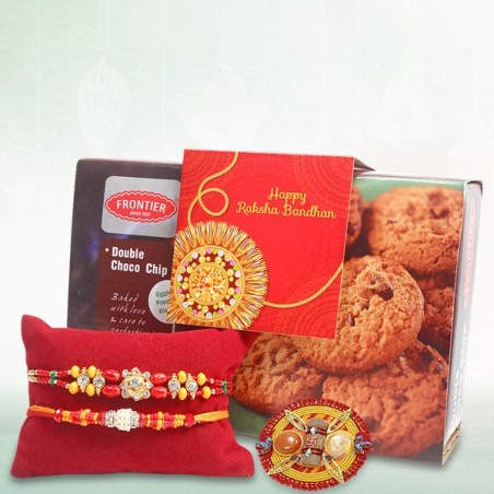 Chocolate Cookies with Rakhi