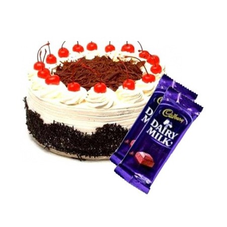 Blackforest Cake n Dairy Milk combo