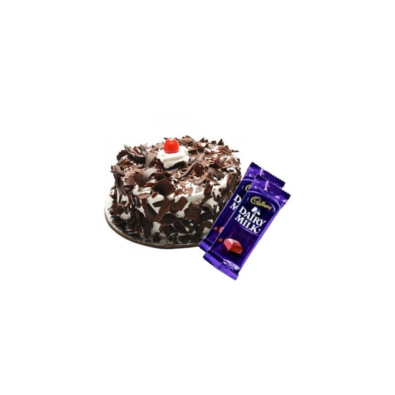 Blackforest Cake n Dairy milk combo2