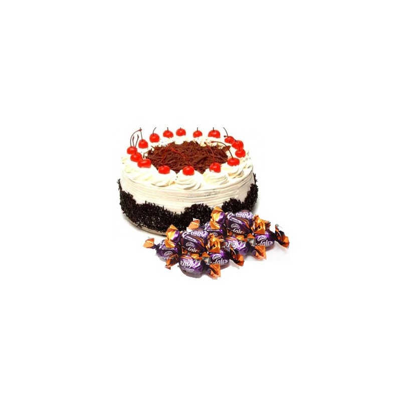 Blackforest Cake n  25 eclairs combo