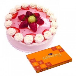 Strawberry Cake n Celebration combo2