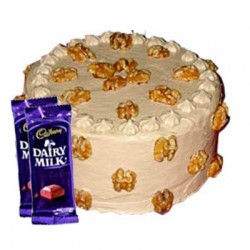 Butterscotch Cake n Dairy milk combo