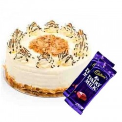 Butterscotch Cake n Dairy milk combo2