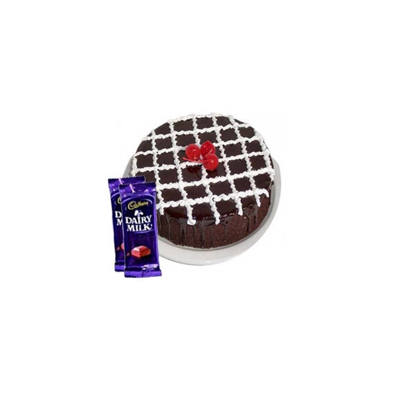 Chocolate Truffle Cake n Dairy milk combo2