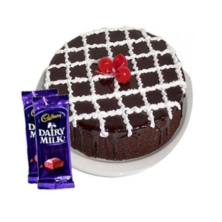 Chocolate Truffle Cake n Dairy milk combo2