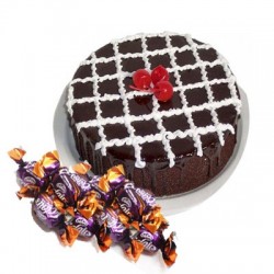 Chocolate Truffle Cake n  25 eclairs combo2