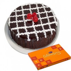 Chocolate Truffle Cake n Celebration combo2