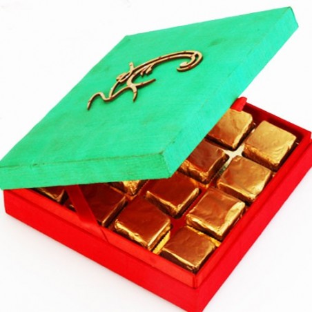 Sugarfree Om Green Chocolate Box