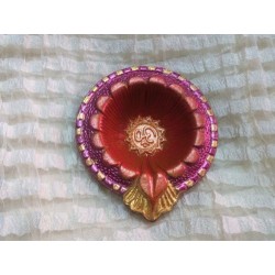 Golden n Pink Diya