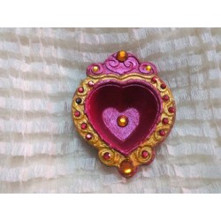 Pink n Gold Diya