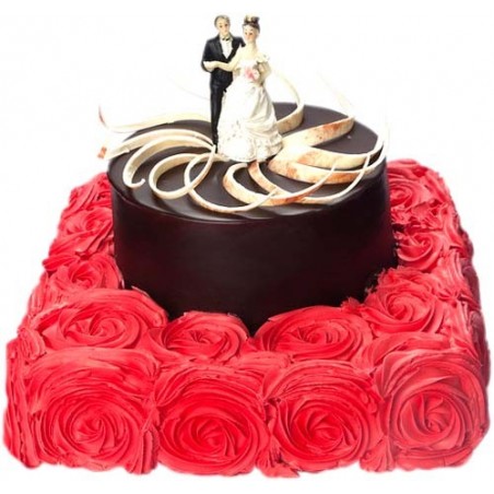 Adorable Rose Bed Cake 5 KG