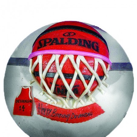 Basket Ball Theme Cake 2 KG