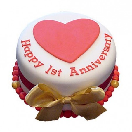 Elegent Anniversary Cake 1 KG