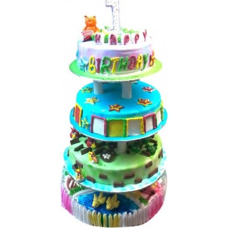 Jungle 4 Tier Cake 8 KG