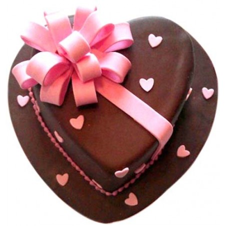 Truffle Heartshape Cake 1 KG
