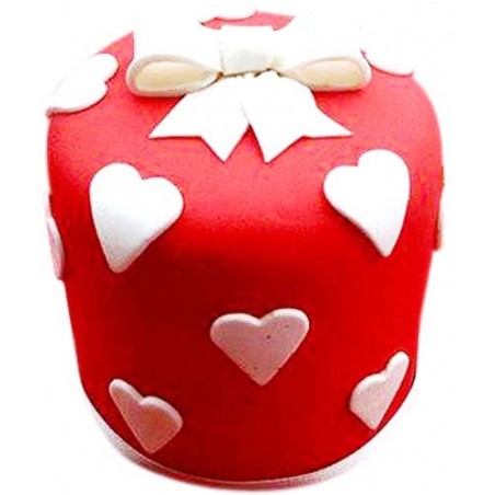 White Heart Cake 1 KG