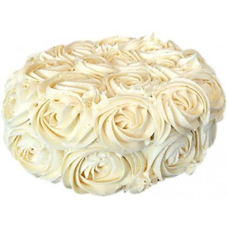 White Rose Cake 1 KG