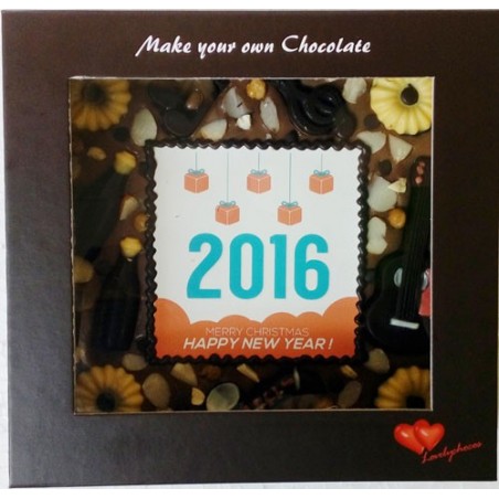 New Year Customized box ^christmas chocolate^chocolate^christmas