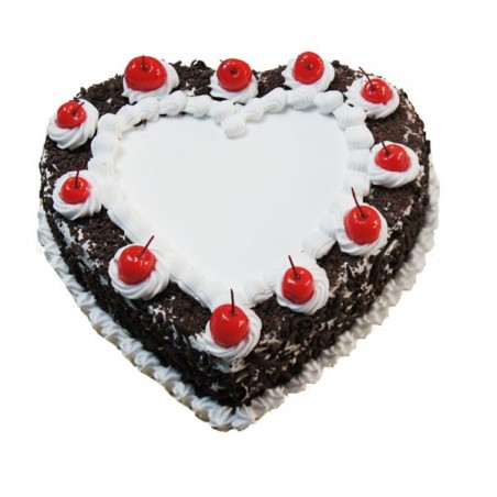 Heart Shape Eggless Cake - 1.5kg