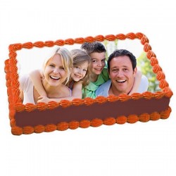 2kg Personalized Photo cake 