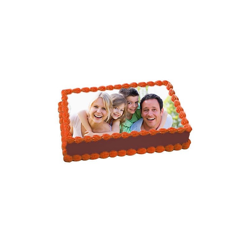 2kg Personalized Photo cake 