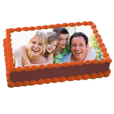 2kg Personalized Photo cake