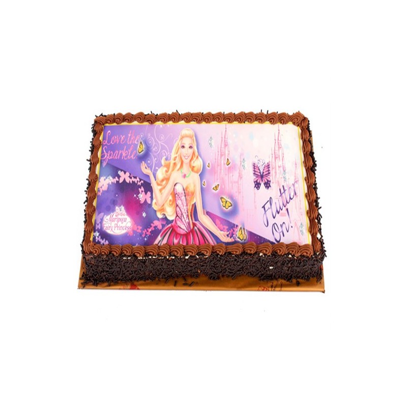 Barbie Photo Cake -2kg